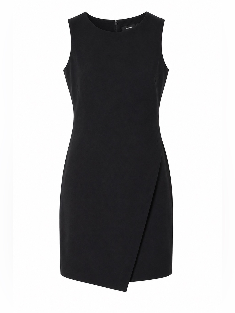 🖤 Theory Black Sleeveless Wrap Sheath Dress🖤 - Picture 3 of 4